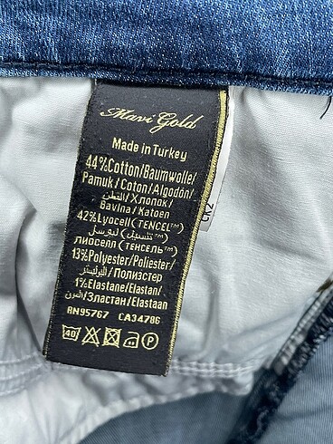 30 Beden çeşitli Renk Mavi Jeans Jean / Kot %70 İndirimli.
