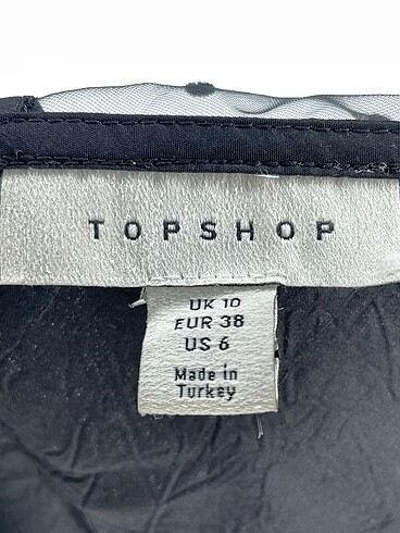 38 Beden siyah Renk Topshop Bluz %70 İndirimli.