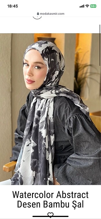 Moda kaşmir şal