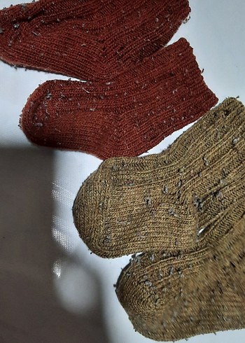 Erkek Çocuk için Kahverengi Çoraplar (2 si birden) - Görsel 2