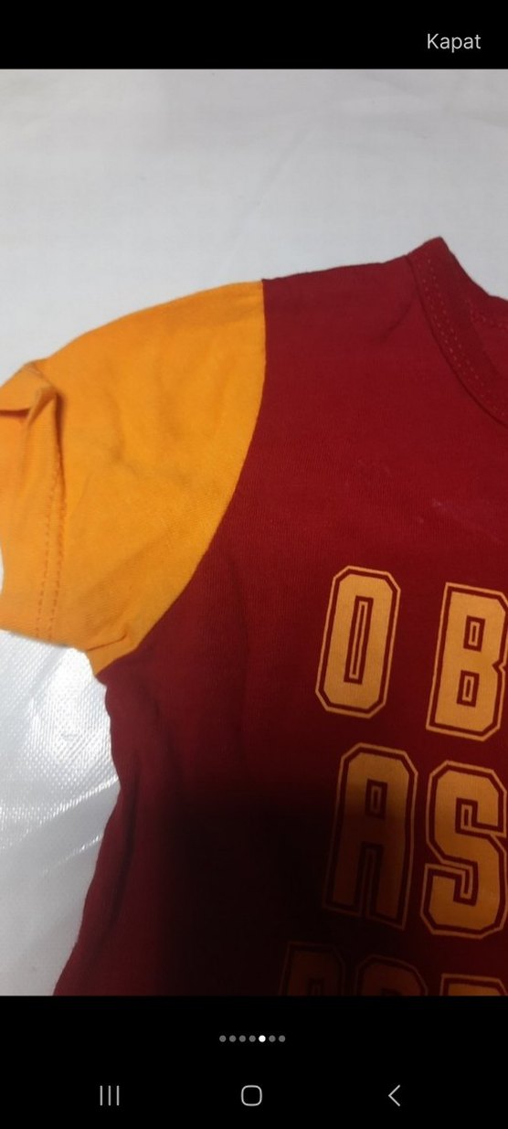 Renkli Kısa Kollu Çocuk Tişörtü - Görsel 5