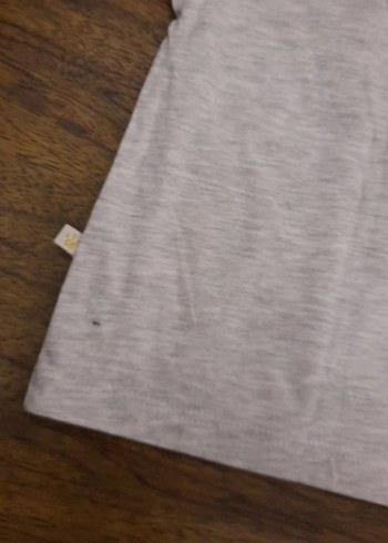 Gri Erkek Çocuk Kısa Kollu Pamuklu Tişört - Görsel 8