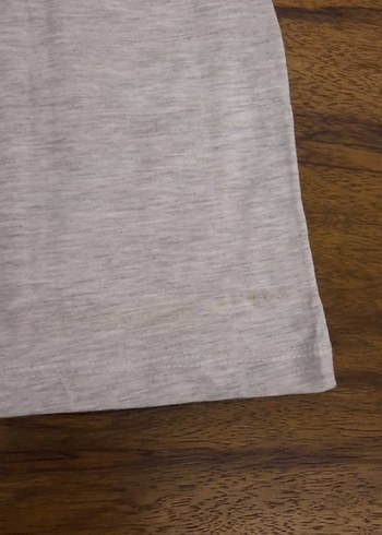 Gri Erkek Çocuk Kısa Kollu Pamuklu Tişört - Görsel 9