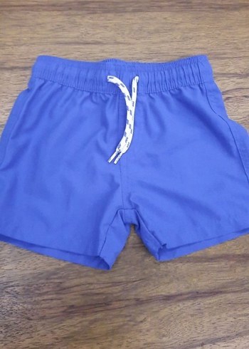 Erkek Çocuk Mavi Deniz Şortu - Görsel 4