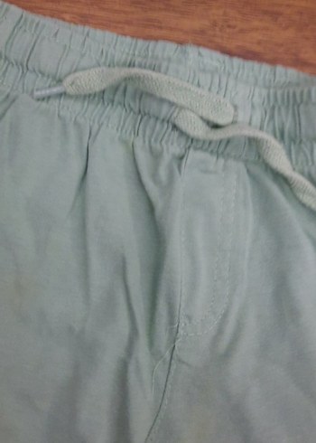 Yeşil Erkek Çocuk Şort, Rahat Kesim - Görsel 4