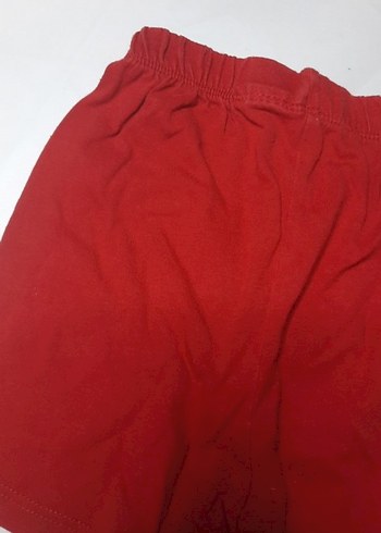 Kırmızı Erkek Çocuk Şort - Görsel 3