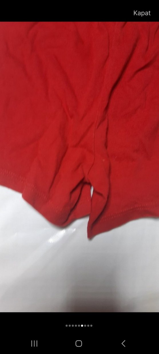 Kırmızı Erkek Çocuk Şort - Görsel 4