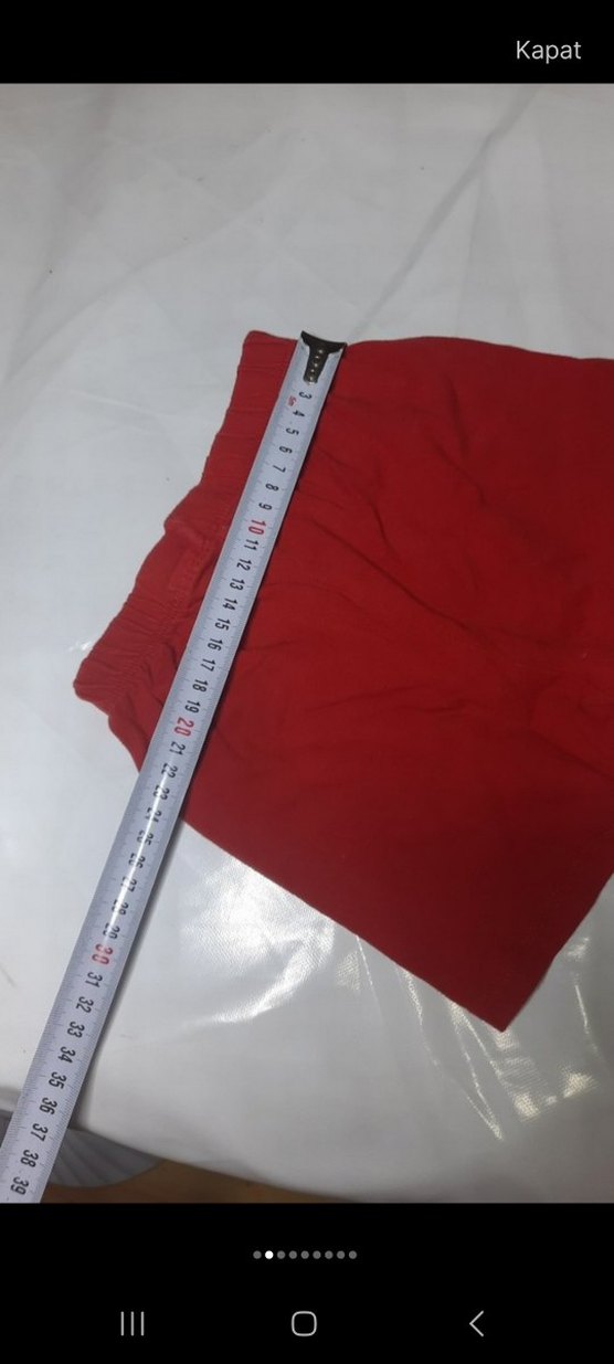 Kırmızı Erkek Çocuk Şort - Görsel 5