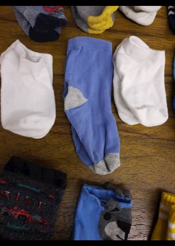 Erkek Çocuk Çok Renkli Çorap Seti - Görsel 7