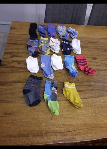 Erkek Çocuk Çok Renkli Çorap Seti - Görsel 6