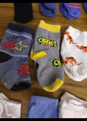 Erkek Çocuk Çok Renkli Çorap Seti - Görsel 4