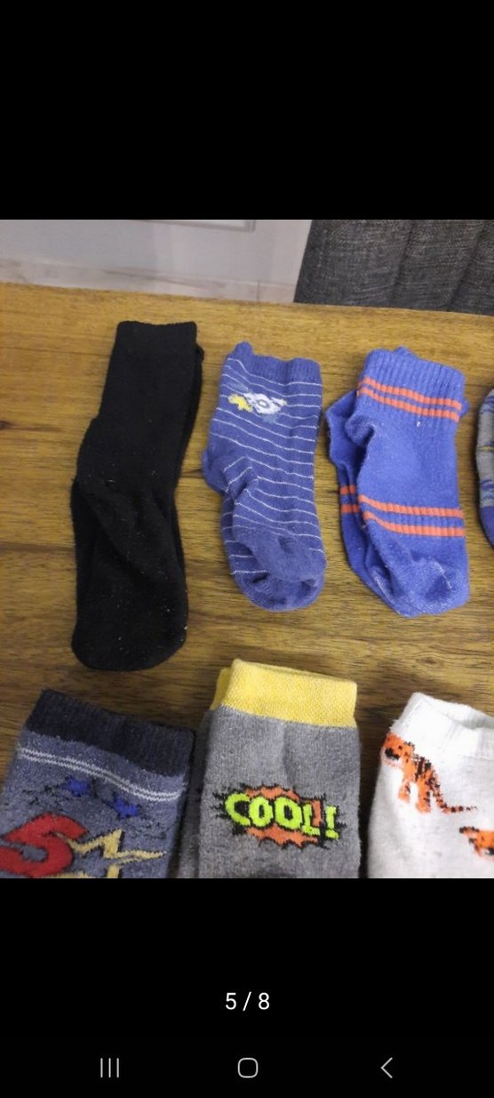 Erkek Çocuk Çok Renkli Çorap Seti - Görsel 5