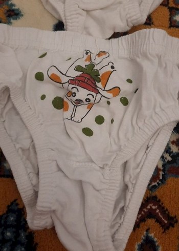 Renkli Baskılı Çocuk Külot - Görsel 8