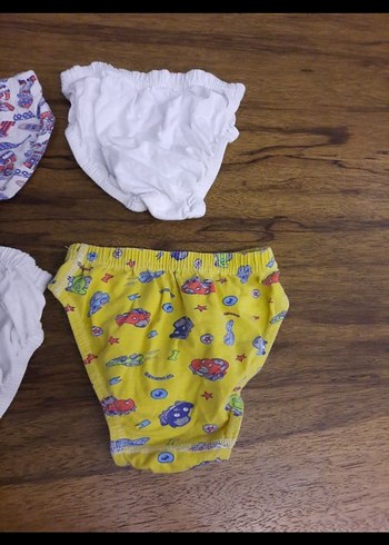 Renkli Desensiz Çocuk İç Çamaşır Seti - Görsel 7