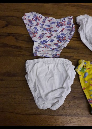 Renkli Desensiz Çocuk İç Çamaşır Seti - Görsel 4