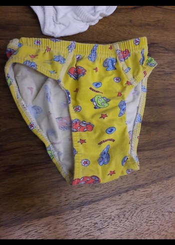 Renkli Desensiz Çocuk İç Çamaşır Seti - Görsel 6