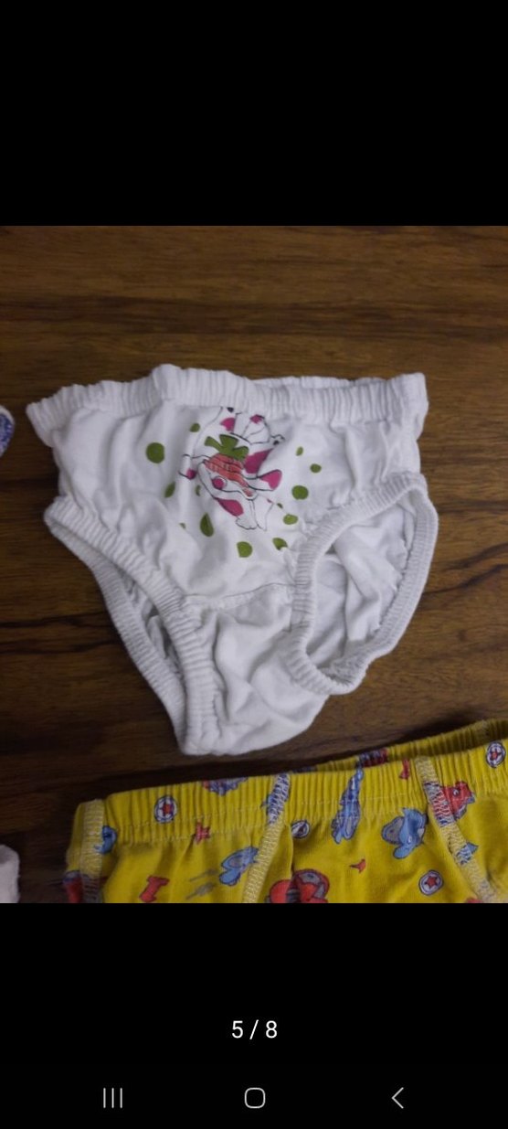 Renkli Desensiz Çocuk İç Çamaşır Seti - Görsel 5