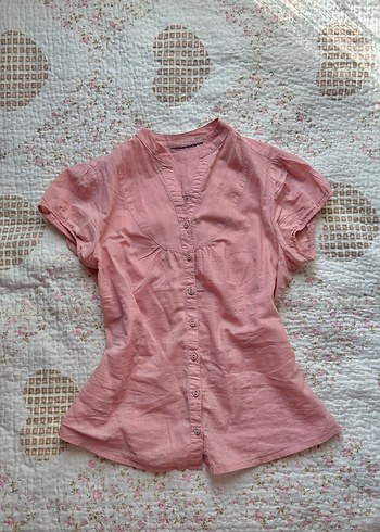 American Vintage Pembe Vintage Gomlek Lolita