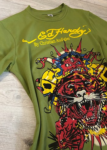 40 Beden Ed hardy Y2K tisort