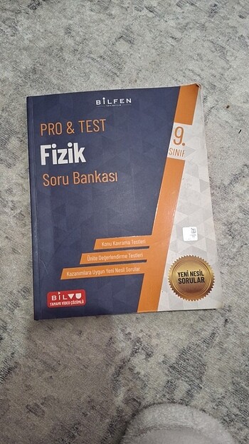 Bilfen fizik 9. Sınıf soru bankası