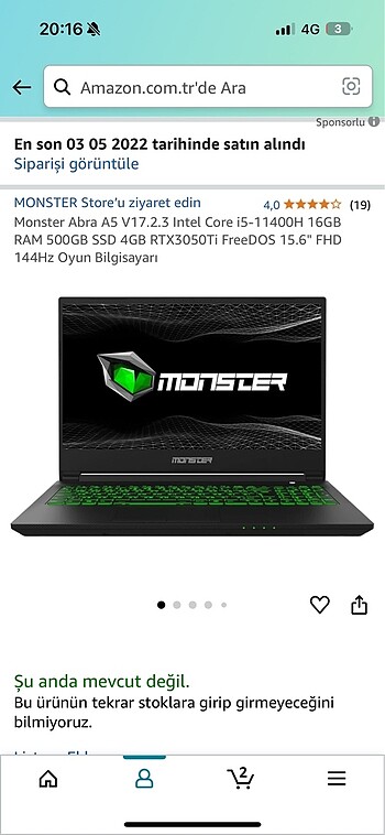 Monster Bilgisayar