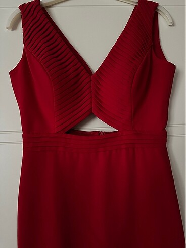 Kırmızı Abiye/Mezuniyet Elbisesi - Görsel 6