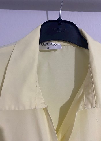 Yandan bağlamalı gömlek - Görsel 4