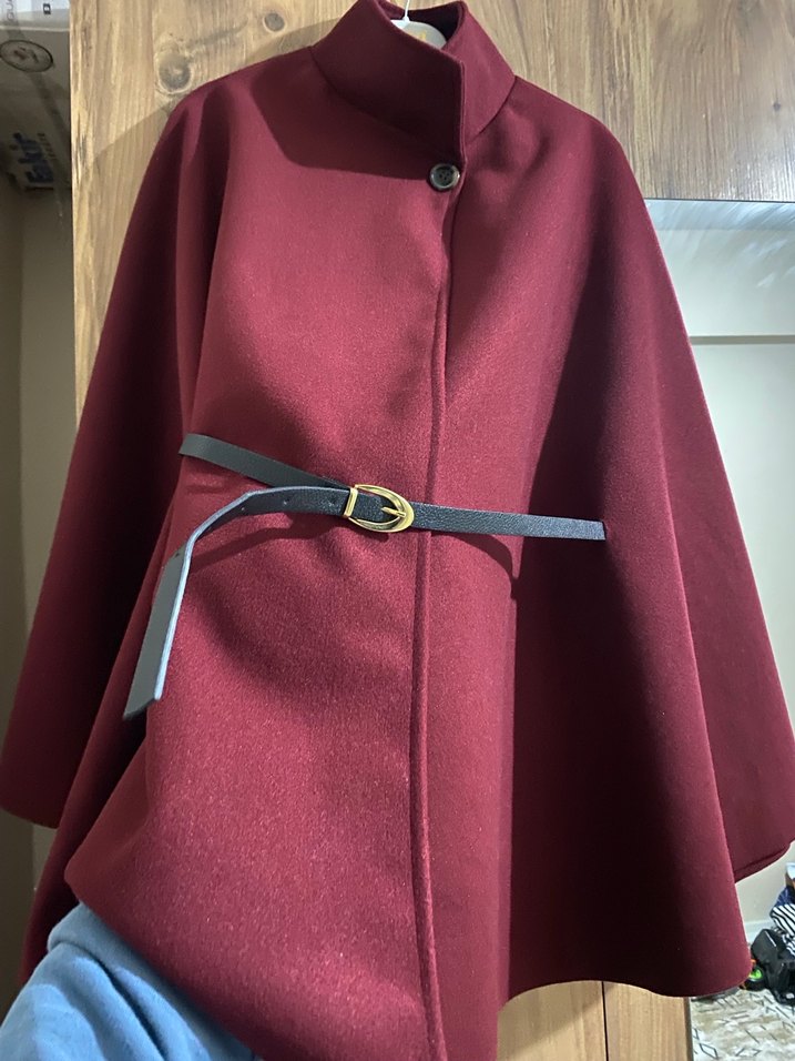 Bordo Kemerli  Panço - Görsel 3