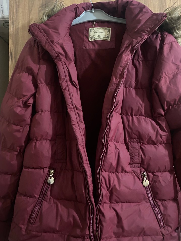 Kapşonlu mont - Görsel 2