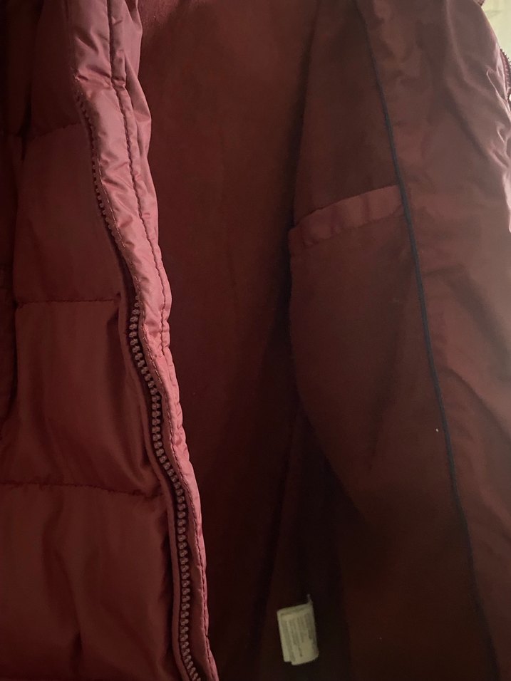 Kapşonlu mont - Görsel 5