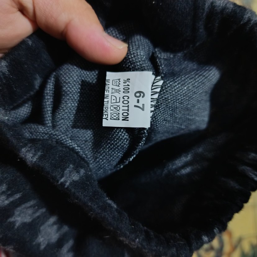 kız çocuk örgü kumaş  tayt - Görsel 3