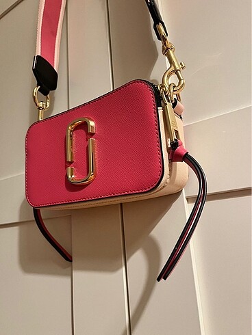 Beden pembe Renk Marc jacobs snapshot askılı çanta