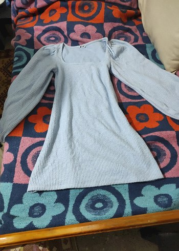 Mavi elbise - Görsel 5