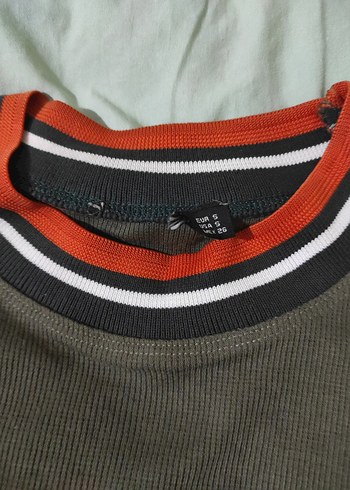 Haki yeşili bluz s beden - Görsel 4