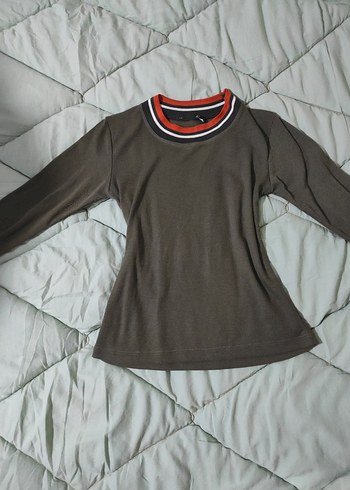 Haki yeşili bluz s beden - Görsel 2