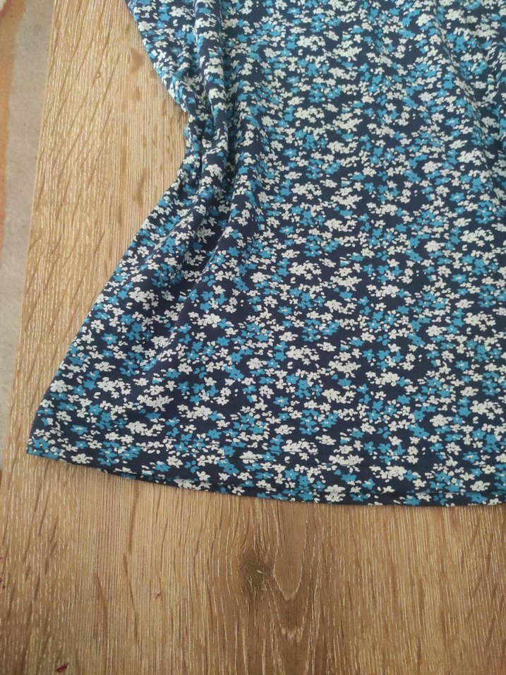 Dantel Detaylı Mavi Bohem Atlet - Görsel 2