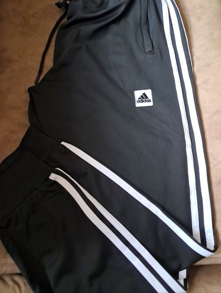 Adidas Siyah Fermuarlı Eşofman Altı - Görsel 3