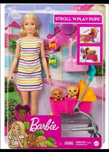 Barbie köpek gezisinde 