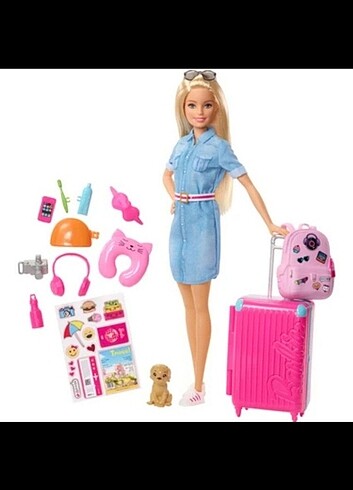 Barbie seyehat seti 