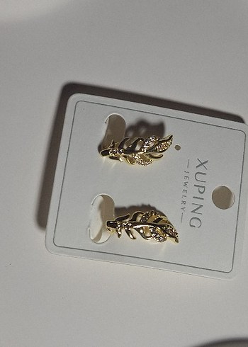 Zarif Mini Altın Küpeler - Görsel 2