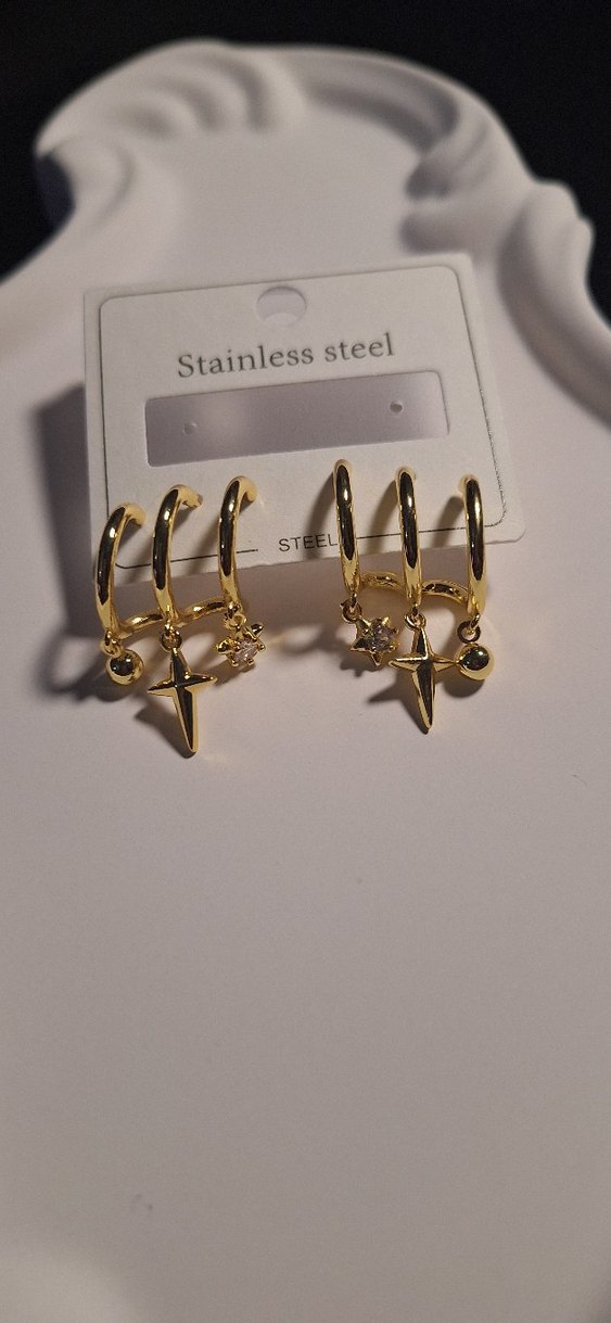 küpe sallantili model - Görsel 2