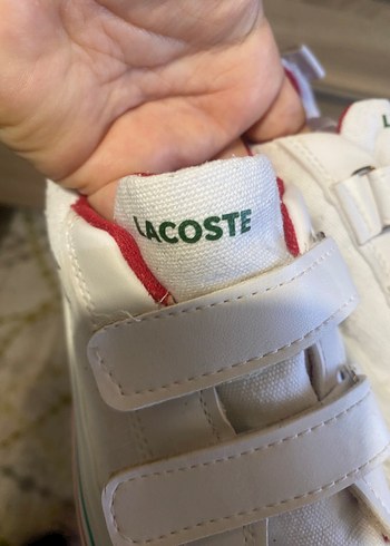 Kız Çocuk Beyaz Cırt Cırtlı Spor Ayakkabı - Görsel 4