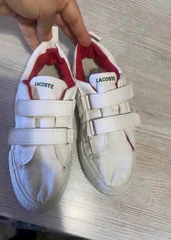 Kız Çocuk Beyaz Cırt Cırtlı Spor Ayakkabı - Görsel 2