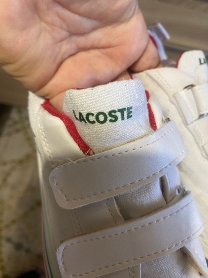 Kız Çocuk Beyaz Cırt Cırtlı Spor Ayakkabı - Görsel 4