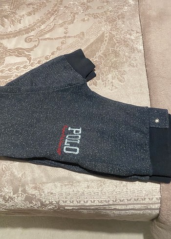 Erkek Çocuk Gri Fermuarlı Sweatpant - Görsel 2