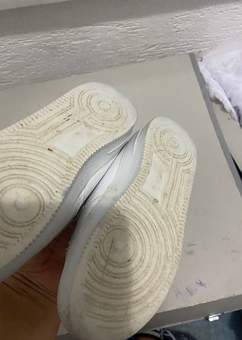 Erkek Çocuk Beyaz Cırtcırtlı Spor Ayakkabı - Görsel 3