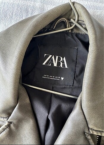 Zara Zara yeşil ceket