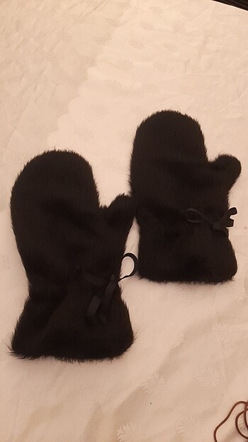 Max Mara Teddy eldiven tek parmak