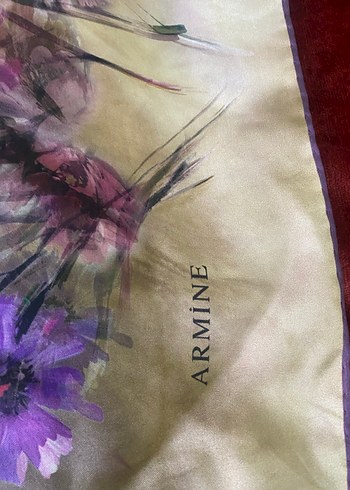 Bohem Çok Renkli İpek Kadın eşarp - Görsel 3