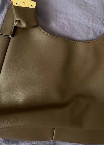 Acı kahve deri tokalı çanta shule bags marka - Görsel 2